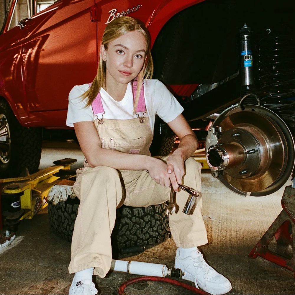 COPY - Ford x Sydney Sweeney Bib Overalls